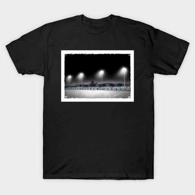 Weavers Park -  Drogheda United League of Ireland Football Artwork T-Shirt by barrymasterson